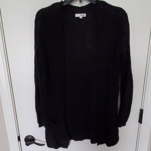 Black cardigan